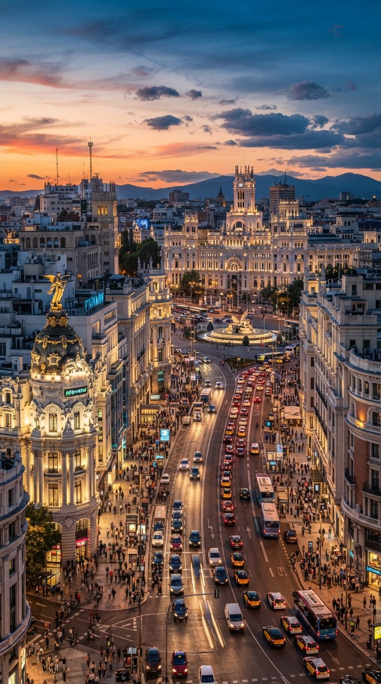 madrid gran via lugares